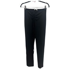 Reformation Ribbed Pants Black
